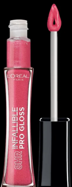 8 Hour Pro Lip Gloss, hydrating finish