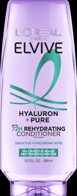 Hyaluron Pure 72H Rehydrating Conditioner, Oily Hair