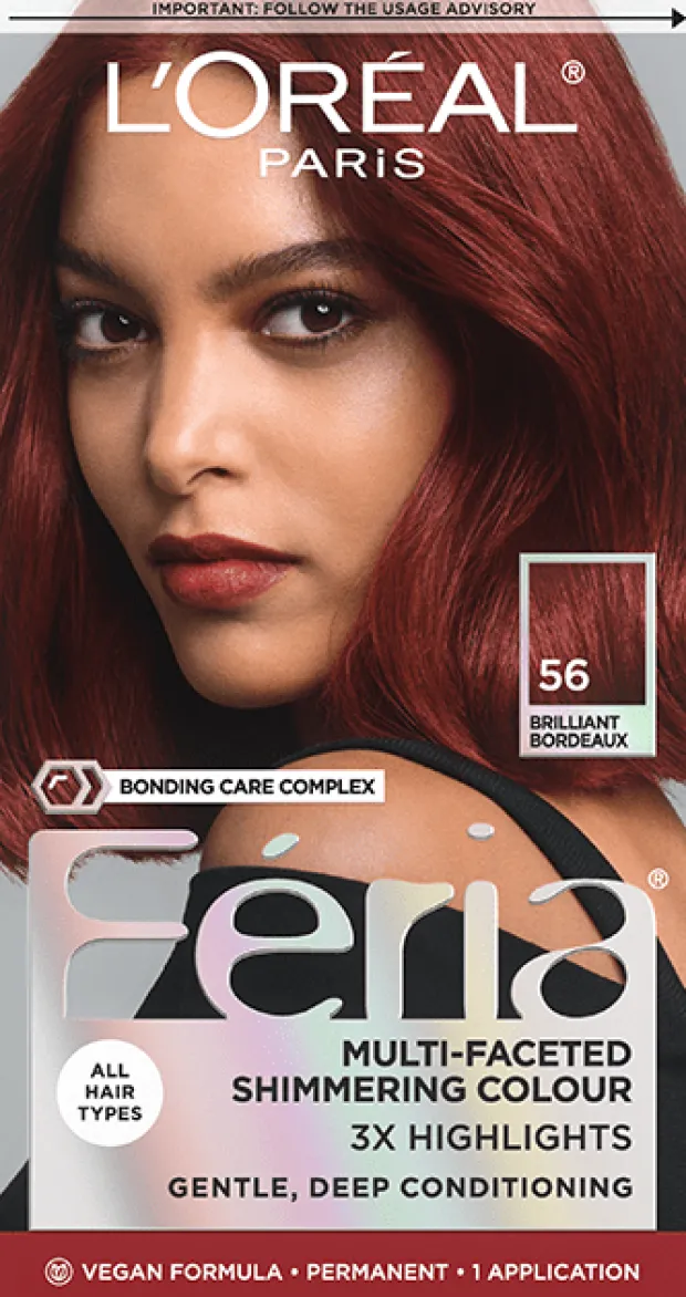 Multi-Faceted Shimmering Permanent Hair Color