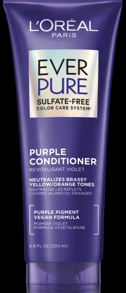 Sulfate Free Purple Conditioner for Toning Blonde Hair